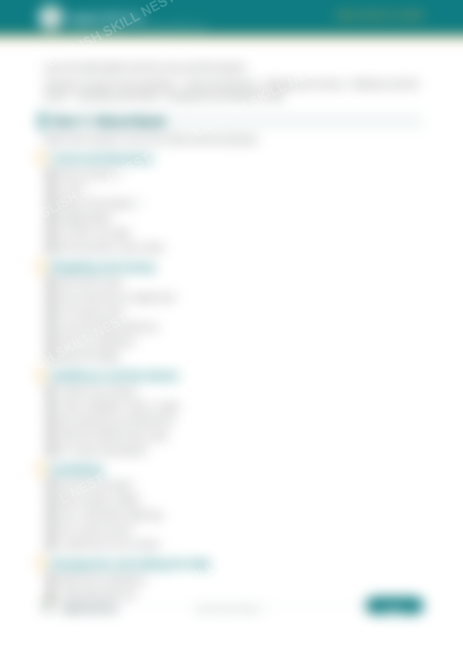 Situational Vocabulary Worksheet - page 2 preview